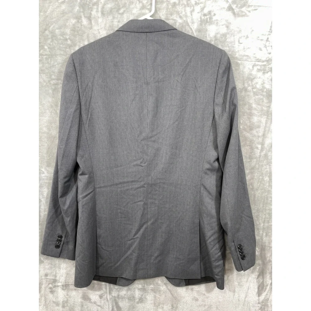Banana Republic Men's 40 Long Marzotto Italian‎ Wool Blazer Gray  NWT FLAW!